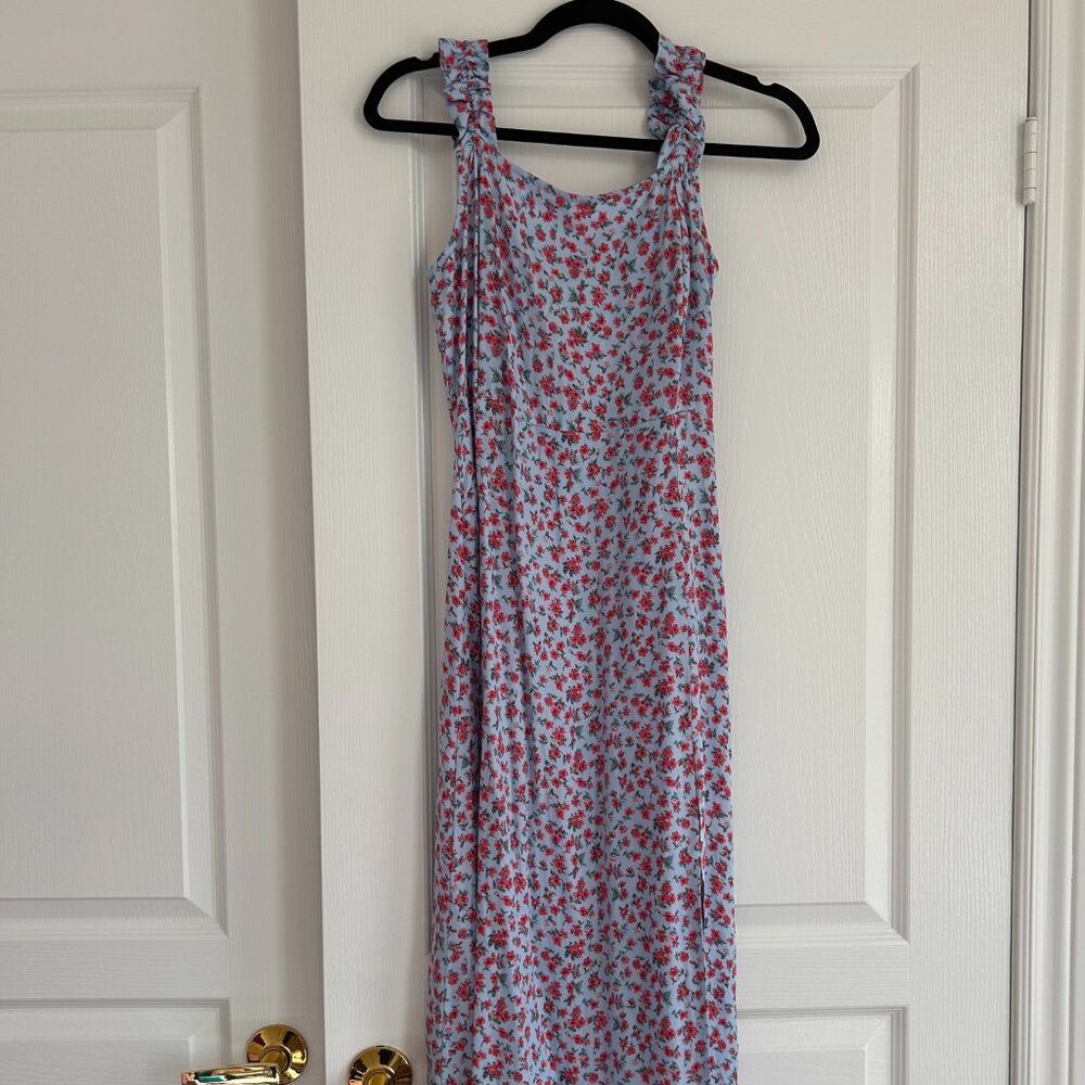American Eagle Floral Viscose Maxi Dress
